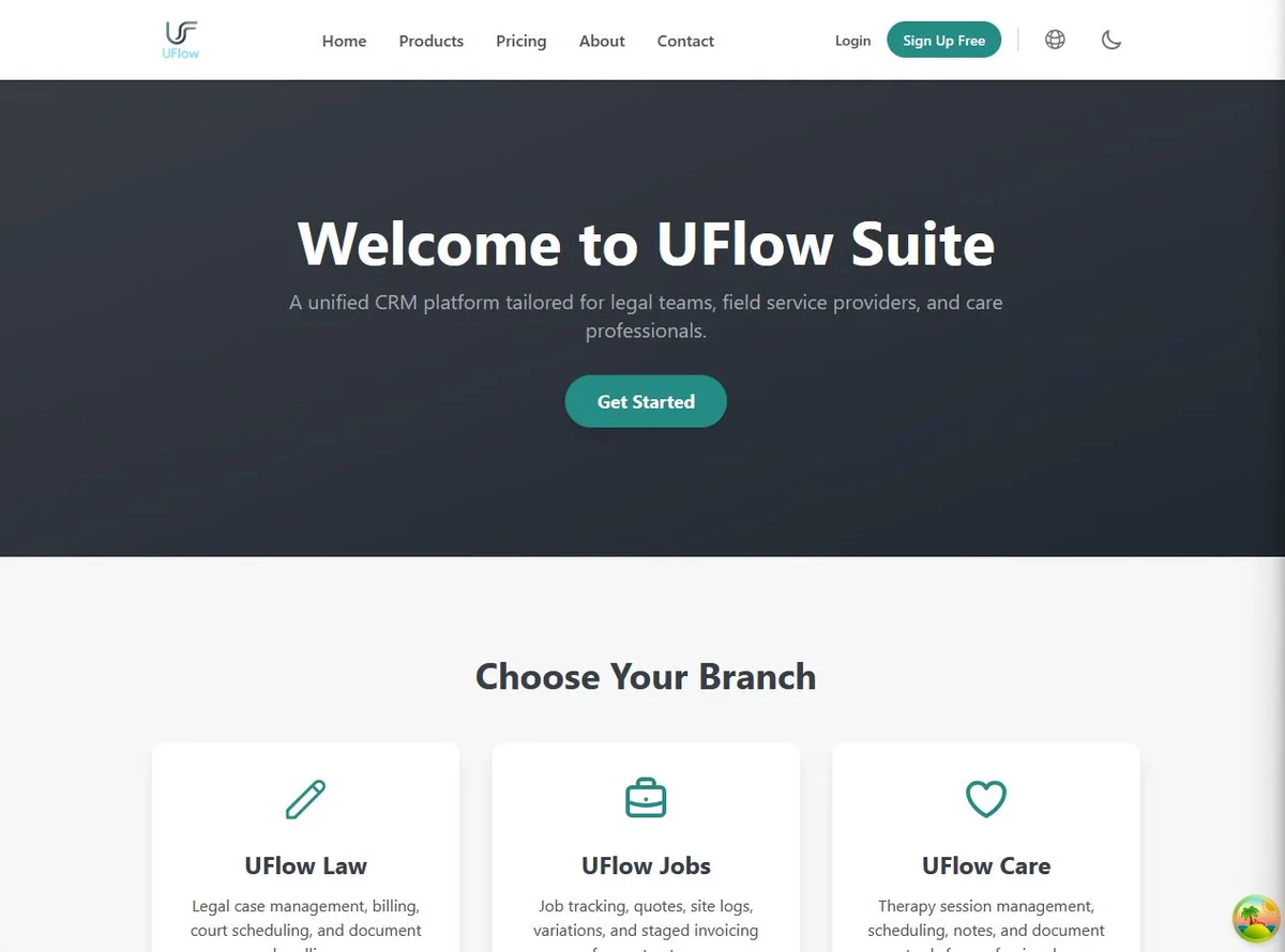 UFlow Suite screenshot
